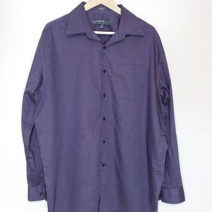 Perry Ellis Portfolio Checked Button-Up 17